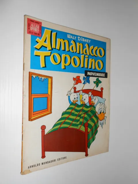 Almanacco Topolino N°11 Novembre 1959 Originale Mondadori Editore