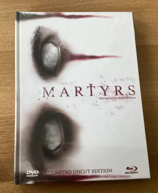 MARTYRS   Limited Bluray DVD Mediabook uncut  Edition OVP RAR