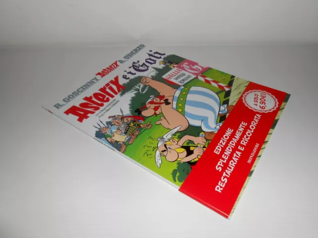 Asterix E I Goti 3 Brossurato Con Fascetta Ed.restaurata E Ricolorata Edicola