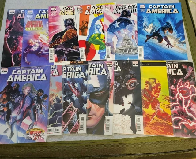 Captain America 5-11, 16, 18-22 Marvel Comics Comic Book Lot of 13 2019