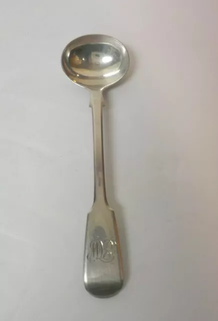 English Wm. Eaton Sterling Silver Master Salt / Condiment Spoon, c. 1832 (#5)