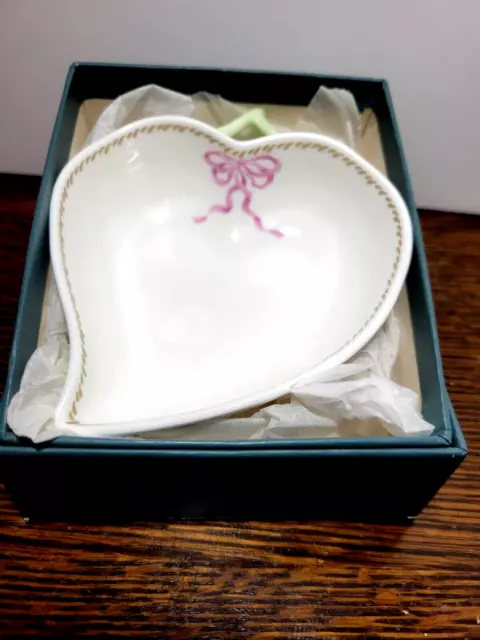 Lenox Sweet Petite Suite Heart Shaped Trinket Dish New In Box