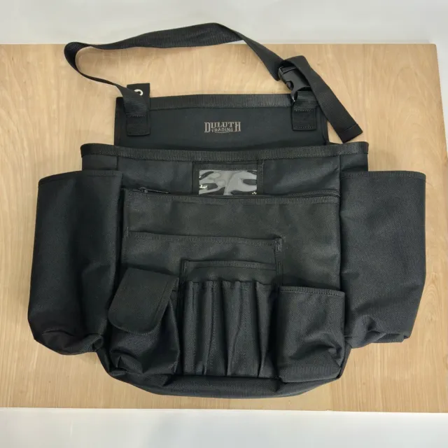 DULUTH TRADING CO NWOT CAB Commander Organizing Tote Auto Tool Black Bag  $42.00 - PicClick