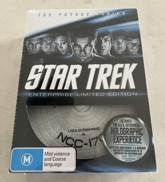 Star Trek Enterprise Limited Edition-Region B Blu Ray Holographic Box Set-New