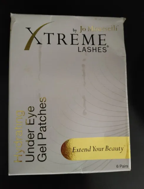 Xtreme Lashes Hydrating Under Eye Gel Patches by Jo Mousselli Beauty 6 pairs NEW