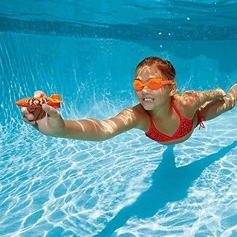 Swimways Toypedo Bandits Pool Toy ~ Mini Torpedo Underwater Swimming Game
