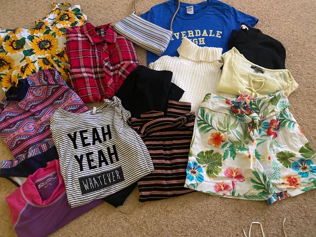pacchetto abbigliamento ragazze, età 12-13 anni