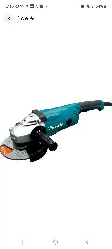 Makita 9565CV 5" SJS High Power Angle Grinder