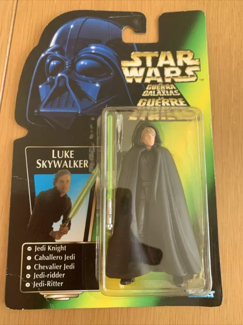 Star Wars La Guerra De Las Galaxias Luke Skywalker Figure European Tri Logo