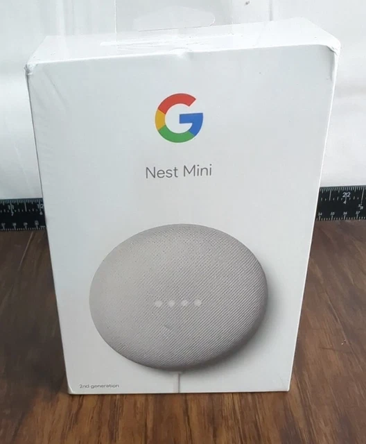 Google Nest Mini (2nd Generation) Smart Speaker - Chalk