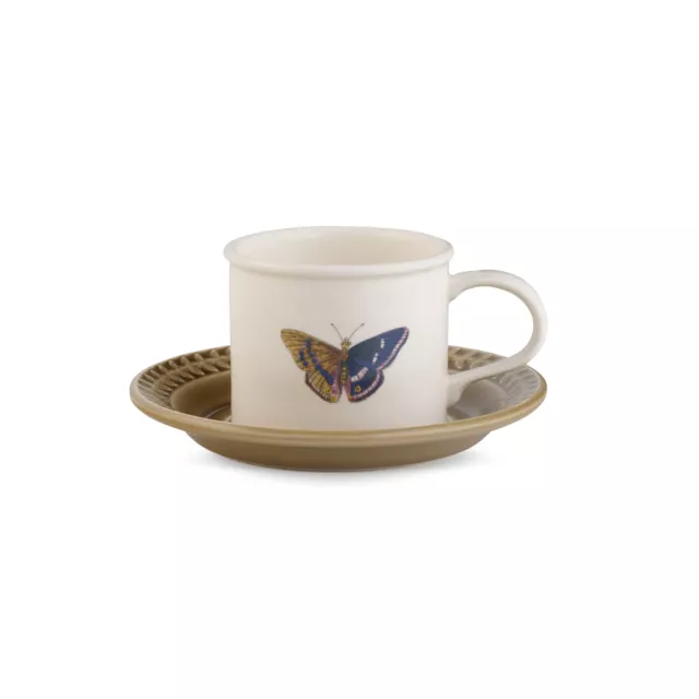 Portmeirion Botanic Garden Harmony Papilio Amethyst Breakfast Cup and Saucer