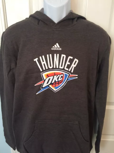 Oklahoma City Thunder Adidas YOUTH Boys Hoodie Sweatshirt - XL/Large/Med/Small