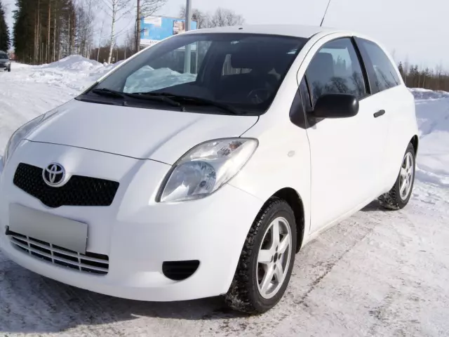 Windabweiser für TOYOTA YARIS 3-türer 2005-2009 2-tlg HEKO dunkel Regenabweiser