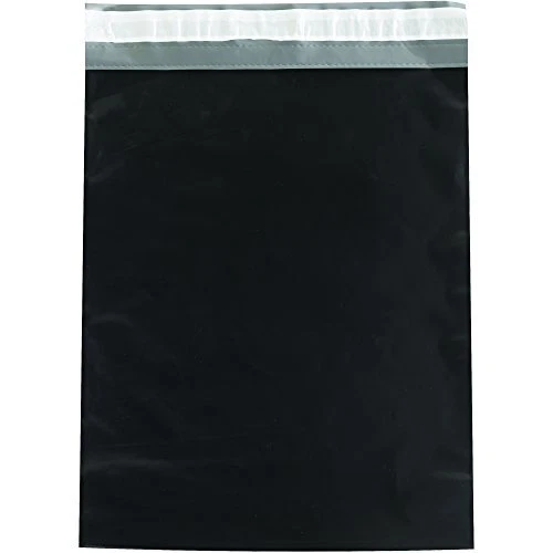 Tape Logic TLCPM1419BK Poly Mailers 14 1/2" x 19" Black Pack of 100