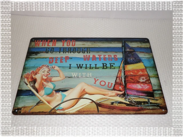 Decoration Garage Plaque Décorative En Métal Fiat 500 'Bellissima' - Dimensions 20 X 30 Cm - Neuf Plaque Vintage Decoration Garage Plaque Décorative En Métal Fiat 500 'Bellissima' - Dimensions 20 X 30 Cm - Neuf Plaque Vintage