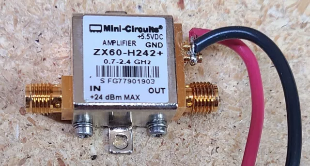 Mini-Circuits ZX60-H242+ Gain Block, 700 - 2400 MHz, 50Ω SMA