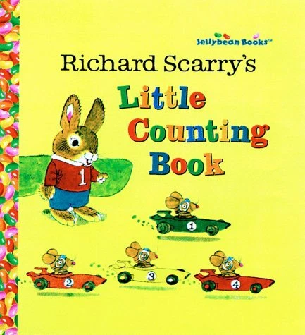 RICHARD SCARRY'S LITTLE COUNTING BOOK (JELLYBEAN BOOKS(R)) - Hardcover EXCELLENT