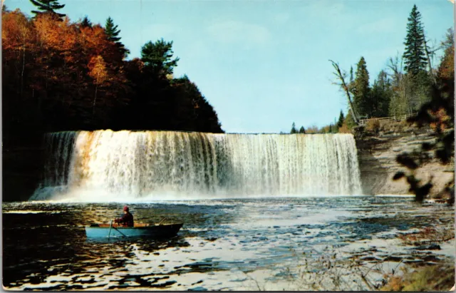 Upper Tahquamenon Falls Michigan's Upper Peninsula MI Unposted Postcard