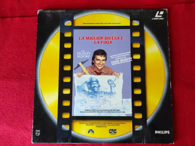 Laserdisc Laser Disc La Miglior Difesa E' La Fuga Dudley Moore Eddie Murphy Pal