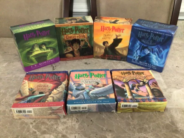 Harry Potter Complete Collection Audio CD Set Books 1 - 7 JK Rowling & Jim Dale