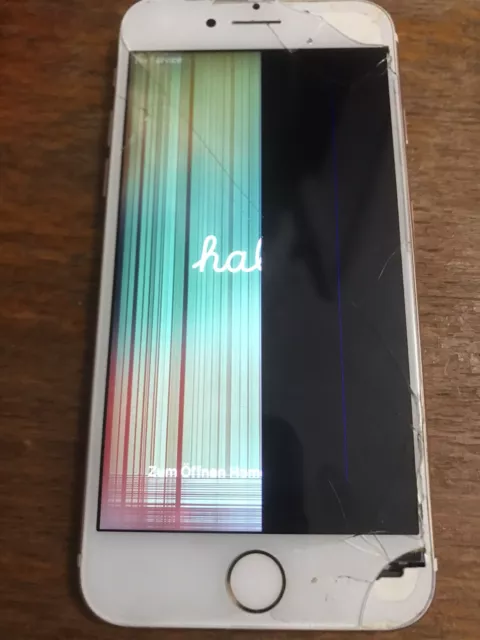 Apple iPhone 7 - 32 GB - oro rosa (sbloccato) A1778 (GSM) schermo rotto