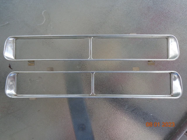 1976-1977 Buick Regal Century Front Turn Signal Bezels trim blinker  lights