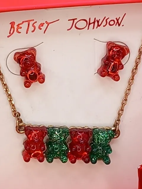 Betsey Johnson Gummy Bear Short Multi-Strand Necklace | Dillard's