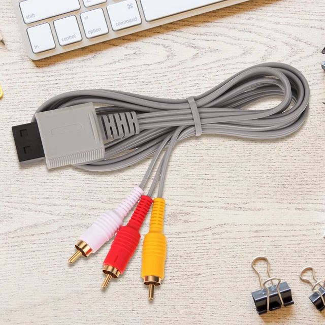Av Adapter Wire AUDIO VIDEO AV Adapter Composite 3 RCA Cable for Cord Wire EUR 7,45 ...