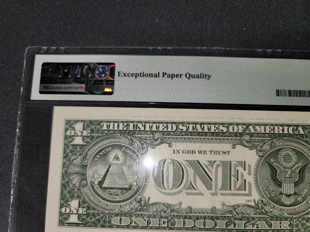 2006 $1 Federal Reserve Star Note Dallas Fr.1933-K* Pmg Gem Unc 66 Epq 4