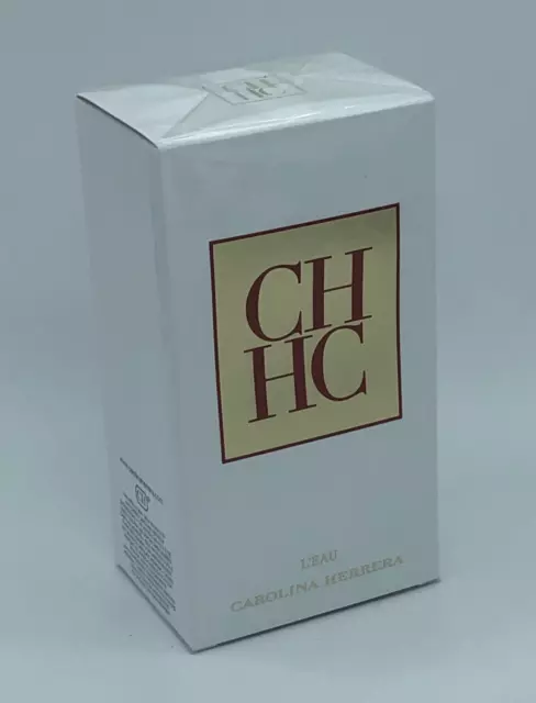 100ml Carolina Herrera CH L'Eau Eau de toilette pour Femme 3.3 oz Neuf RARE