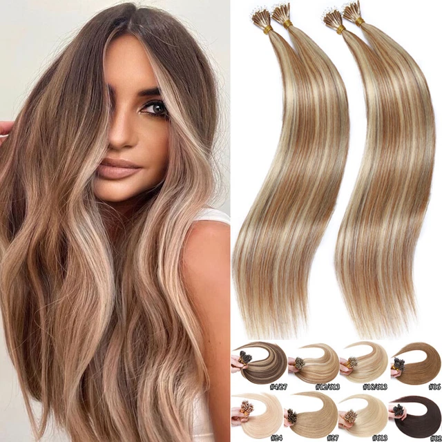 Nano Beads Human Hair Extensions 100% Russian Nano Ring Micro Loop - View #5