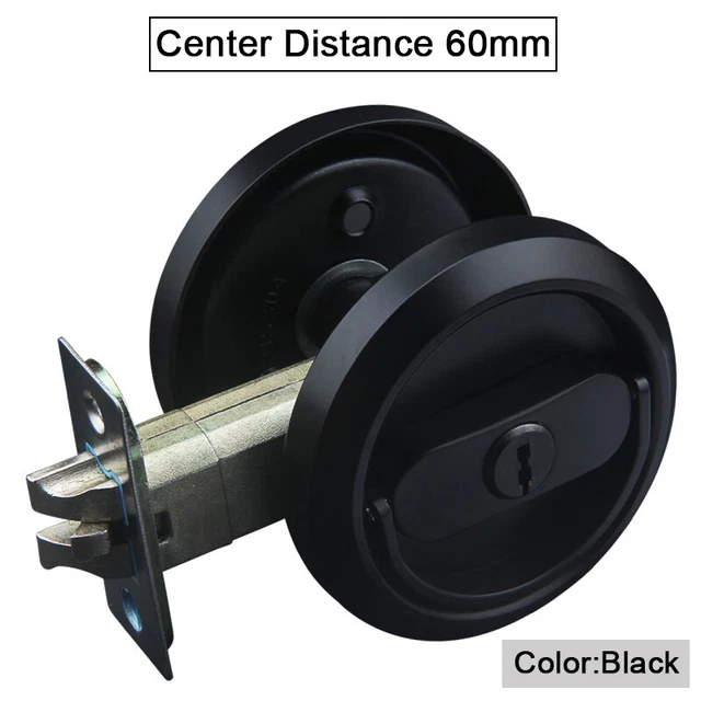Stainless Steel Cup Handle Recessed Door Locks Flush Pull Security Door Lock+Key