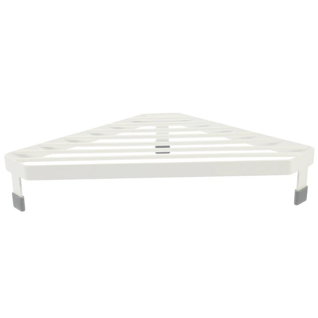 Cesta de baño ducha cesta esquina soporte estantes baño esquina de pie armario estante de baño esquina estante