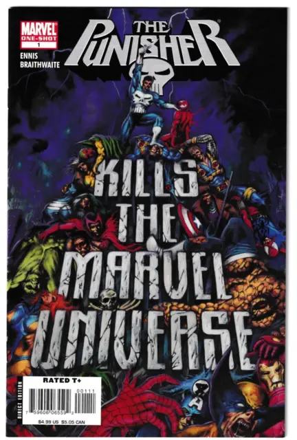 The Punisher Kills The Marvel Universe 1 (2008) Reprint Nm/Nm+ Garth Ennis