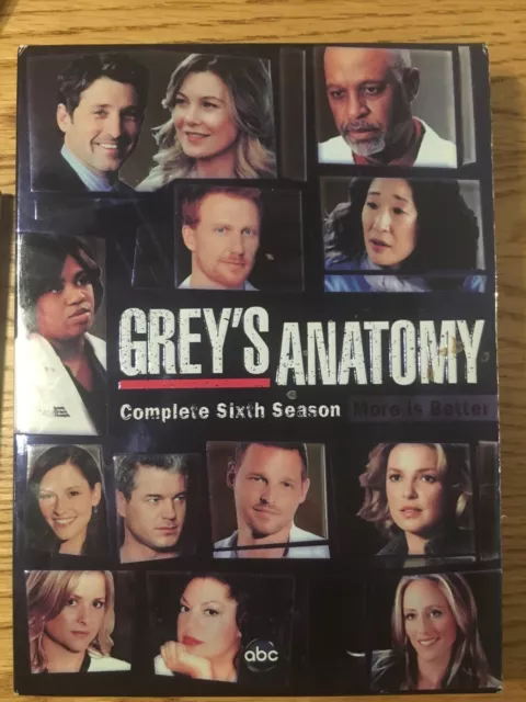 Greys Anatomy: Complete Sixth Season [DV DVD Incredible Value and Free Shipping!