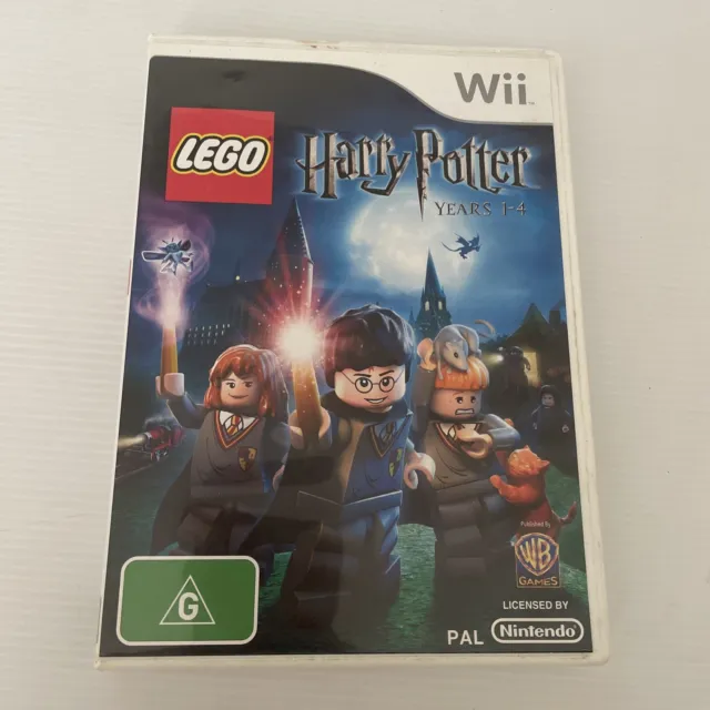 LEGO Harry Potter Years 1-4 and Years 5-7 (Nintendo Wii) With Manuals