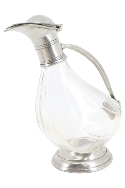 Decantador transparente Ø 14 cm vidrio