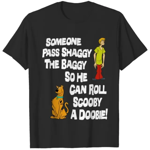 New Scooby Doo Pass Shaggy The Baggy T Shirt Funny