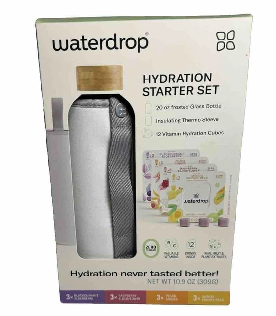 Waterdrop Glass Ocean bouteille d'eau en verre (édition limitée