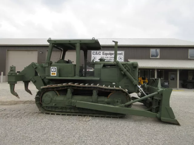 1972 Caterpillar Ex Military D7F bull Dozer with Ripper  Low hours!