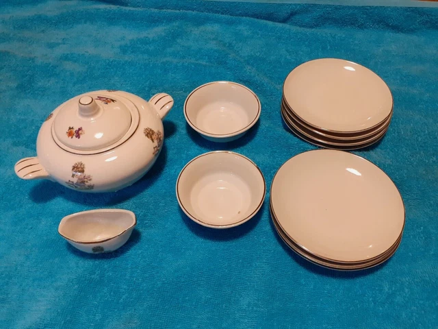 Ancienne Saucière Quimper Jouet Poupée Jumeau Ancienne Saucière De Dinette En Faïence De Quimper - Jouet Vintage Pour Enfant Ou Poupée Marie Quimper