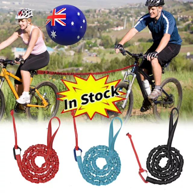 Bicycle Traction Rope Mountain MTB Bike Parent-Child Nylon Stretch