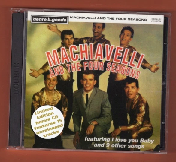 ポップス+ロック(洋楽) CD TISM Machiavelli And The Four Seasons G002 Genre B.Goode Australia /00110 ポップス+ロック(洋楽) CD TISM Machiavelli And The Four