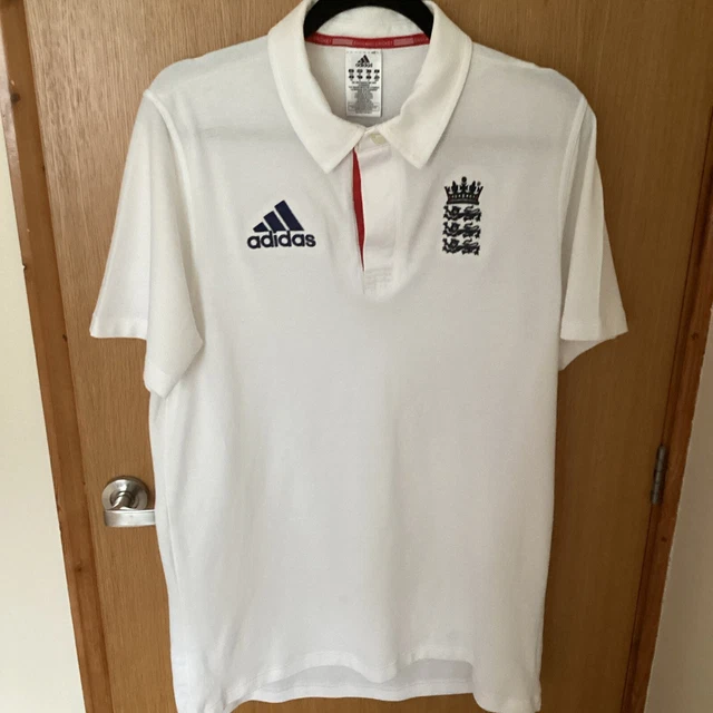 2015 2016 ENGLAND CRICKET Training Shirt Adidas Jade Green L Mens ECB 16.99 PicClick UK