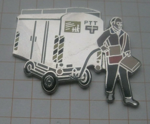 BAHNPOST WERTBEHÄLTER  / PTT / POST / SCHWEIZ .............. Pin (115a)