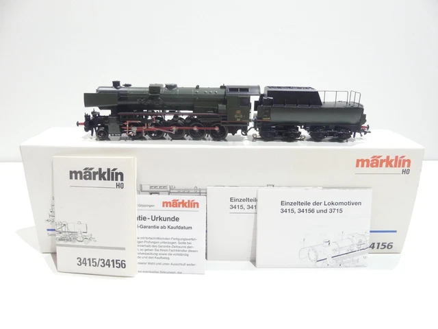 HEL089) Märklin 34156 H0 AC Dampflok Serie 26 der SNCB, mfx, Sound