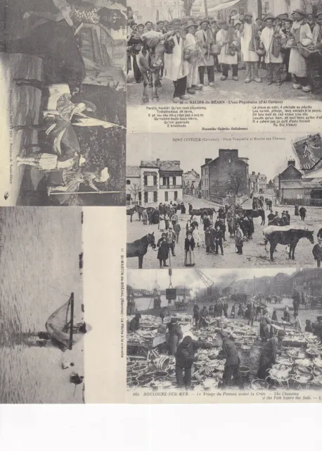 Lot de 100 reproductions de cartes postales anciennes old postcards 1895-1915 3