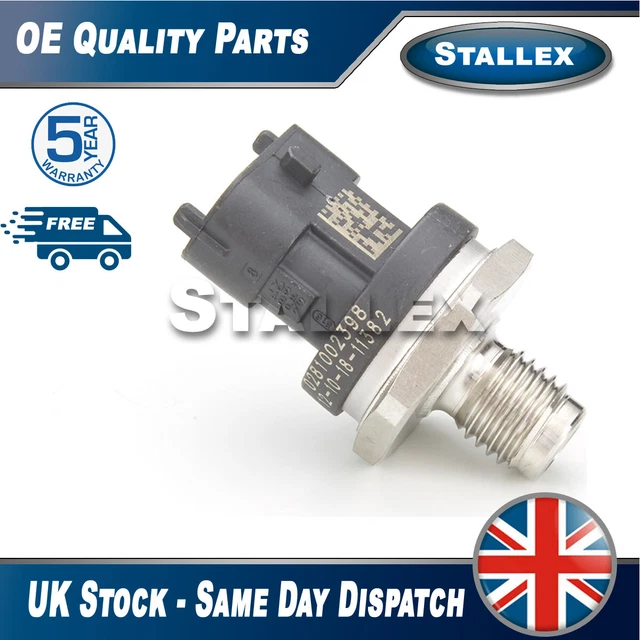 STALLEX FUEL RAIL PRESSURE SENSOR FOR IVECO DAILY LANCIA MUSA LDV MAXUS
