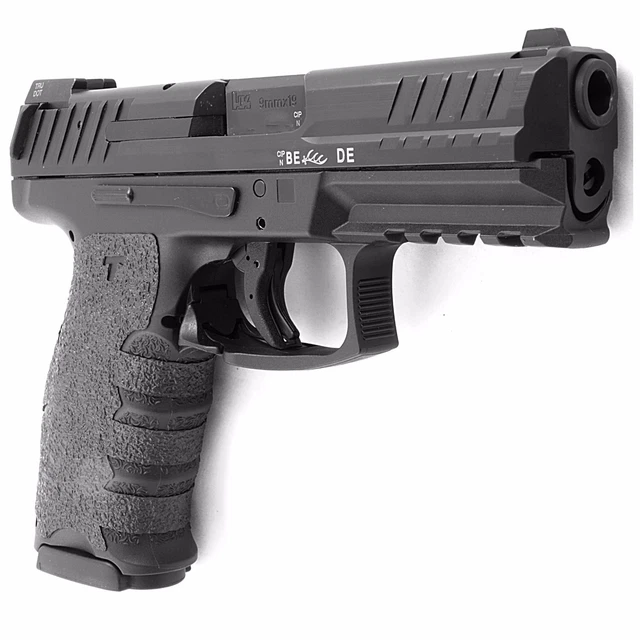 thumbnail image 2 of Handleit!grips Textured Rubber Grip Wrap For Heckler & Koch P2000 – Black, Recoil Reduction 2 of 4
