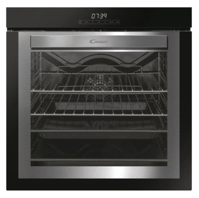 Candy FCNE828X Wifi Four Électrique Multifonctions 70 L Inox